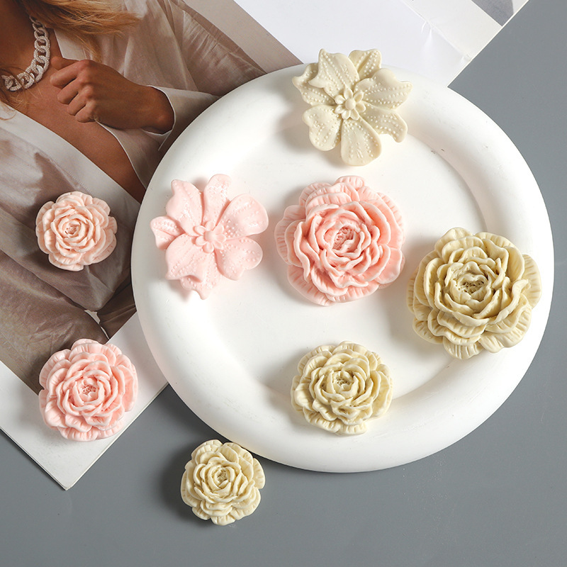 ツツジ椿の花 diy クリーム接着剤携帯電話ケース下駄ヘアアクセサリーパッチ装飾アクセサリー材料|undefined