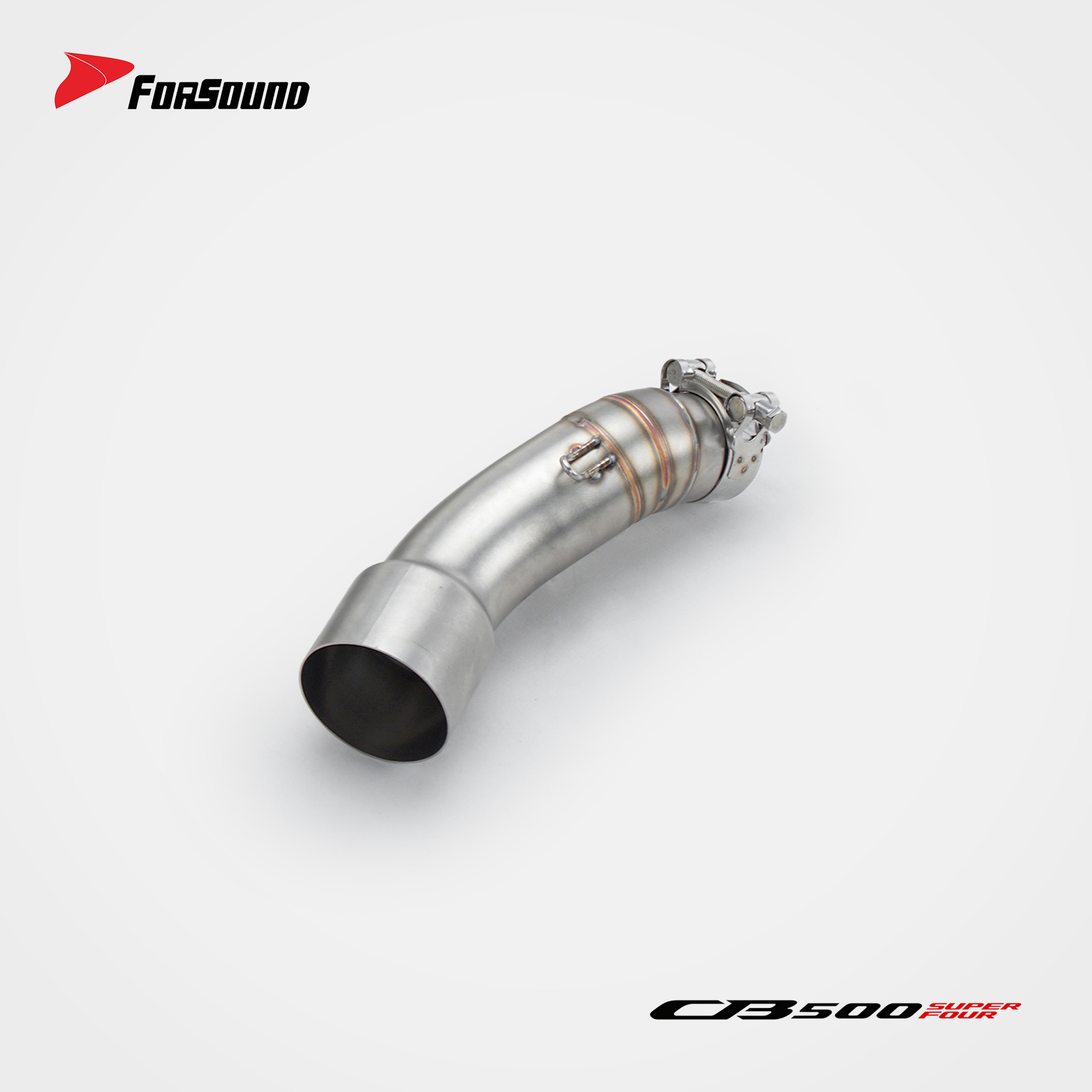 Suitable for HONDA CB500SF modified mid-tail section stainless steel motorcycle exhaust pipe