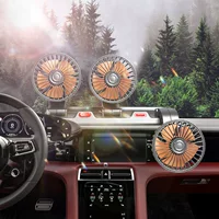 Автомобильный вентилятор 12V/24V GM Truck трехголовый маленький Электрический вентилятор автомобиль большой ветровой электрический вентилятор