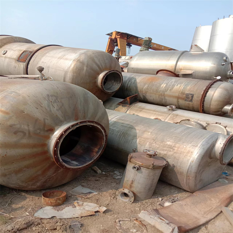 二手蒸发器 钛材MVR强制循环蒸发器多套 中草药浓缩蒸发提取设备