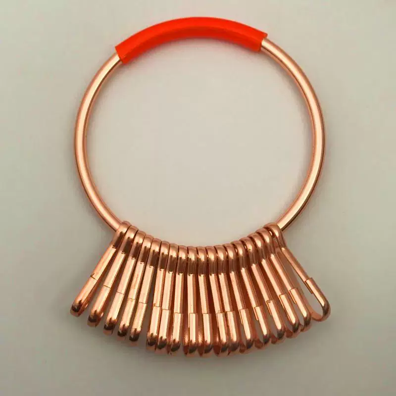 Metal creative bracelet for keys, storage system, simple and elegant design