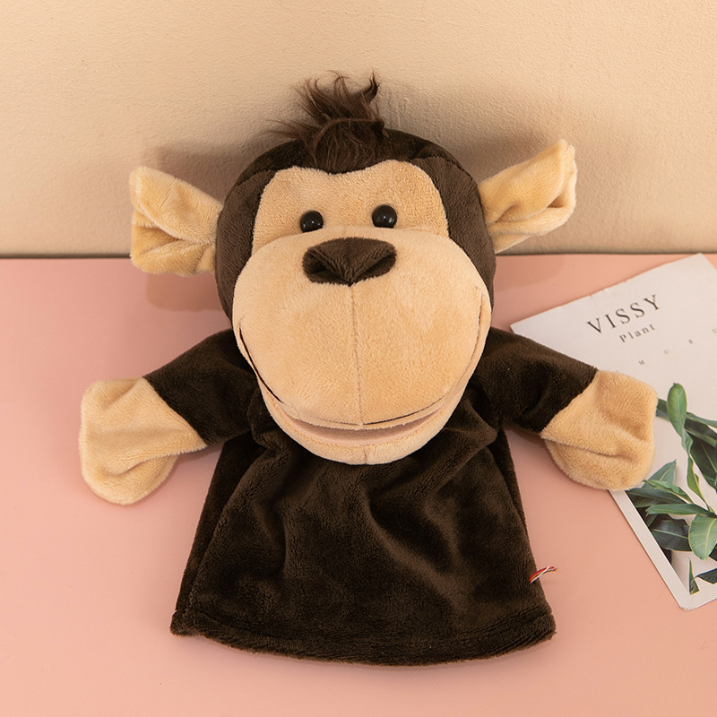 Marionetas de mano para animales de peluche con boca móvil – para jardín de infantes, venta en Amazon transfronterizo. image 21