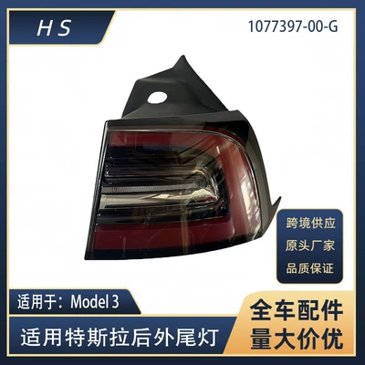 Tesla Model 3 17-20 Xarici Arxa Fənərlər 1077397-00-G 10773978-00