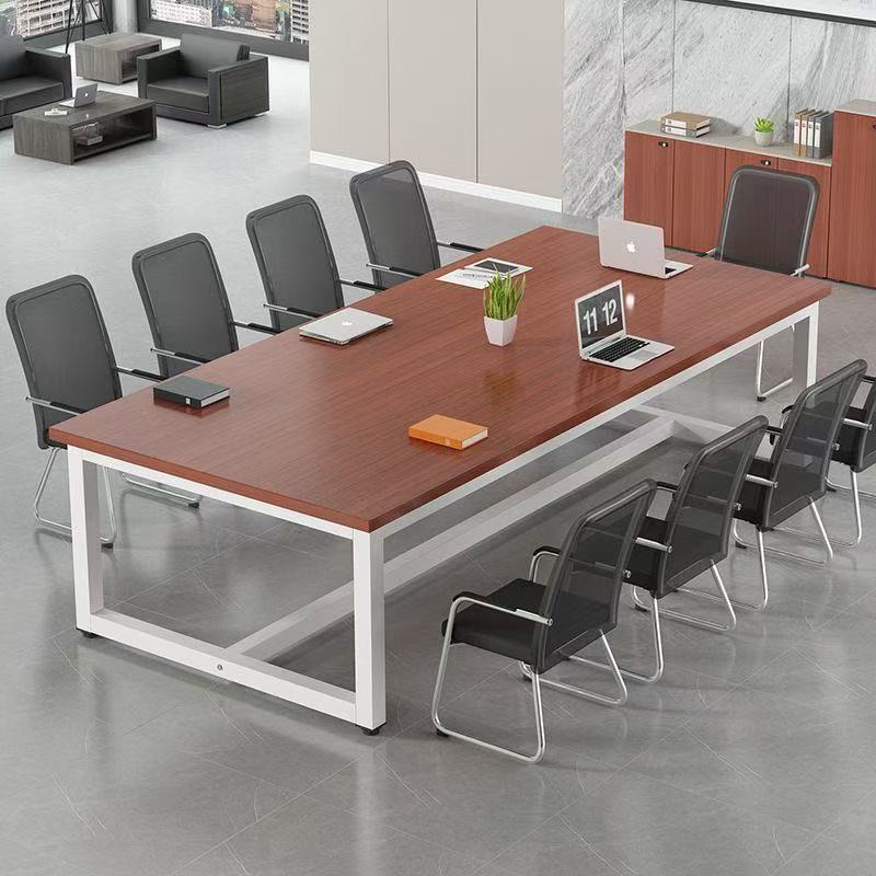 Conference Table, Long Table, Simple Modern Office Desk, Negotiation Conference Table, Rectangular Office Conference Table, Training Table