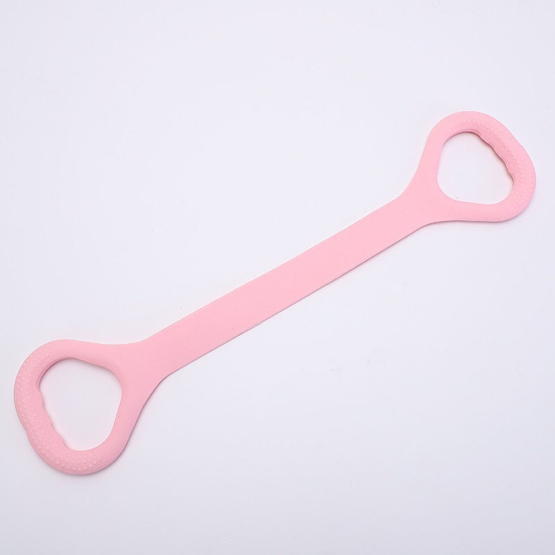 Dispositivo de tracción de 8 caracteres Cinturón elástico de ocho caracteres TPE Cuerda elástica espalda abierta espalda hermosa Cuerda de tracción de silicona Abrigo Deportes de fitness