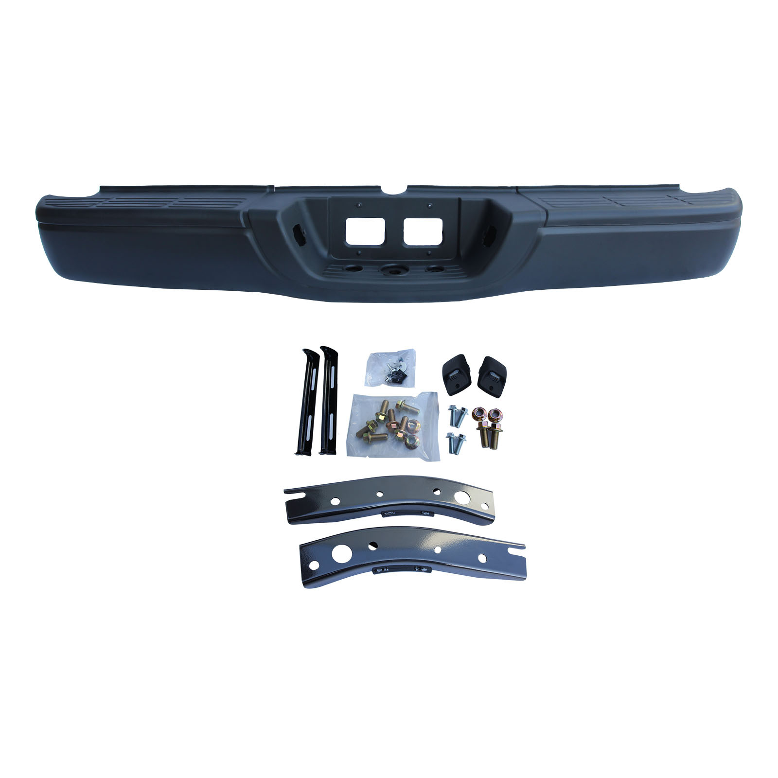 Para parachoques traseros para Toyota 2000 - 2006 Tundra Tantu original modelo negro completo