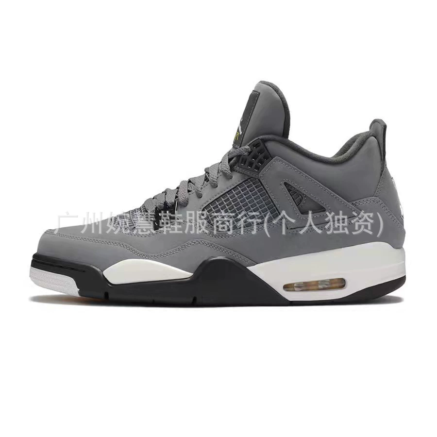 Баскетбольные кроссовки (Air Jordan) AJ4, износостойкая подошва, амортизированная пятка, унисекс 36–46