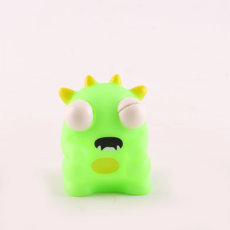 Transfronterizo caliente-venta llamativo gusano vegetal pellizco música descompresión juguete squeeze ojo-soplado creativo ventilación descompresión artefacto fábrica al por mayor