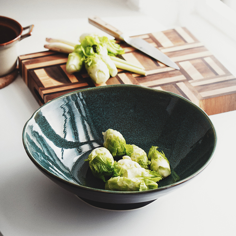 Plato de pescado en escabeche Tazón picante Restaurante Hotel Hogar Vajilla japonesa Tazón de ramen grande Tazón de sopa Tazón de ensalada