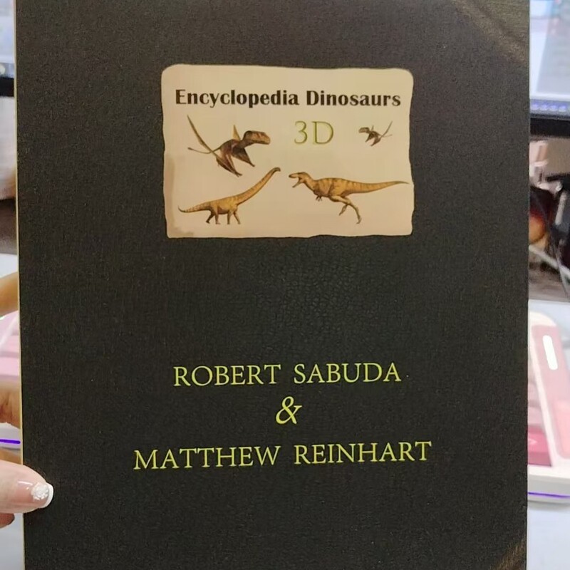 跨境3DEncyclopediaPrehistoricaDinosaurs立体书恐龙百科全书|undefined