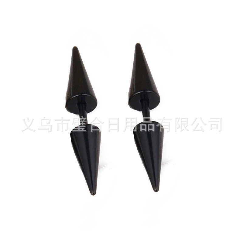 2022 nueva moda de los hombres de moda de las mujeres solo negro de titanio de acero