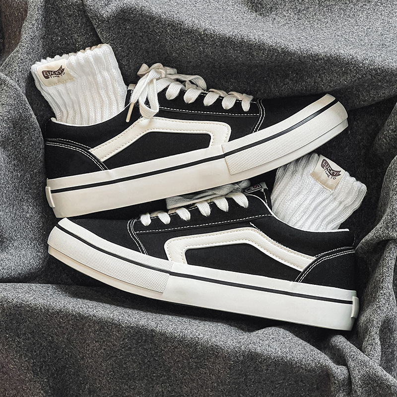 Zapatos de Lona Otoño 2024 para Hombre, Zapatillas Deportivas Casuales, Zapatos de Hombre Simples y Versátiles, Zapatos Vulcanizados de Moda