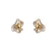 Vintage Simple Personality Unique Noble Temperament Fashion Metal Phoenix Flower Niche Design All-match Earrings for Women