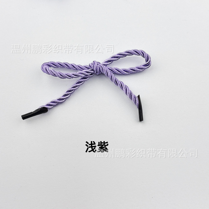Cuerda de 3 Cabos para Bolsa de 4 mm de Poliéster y TPU para Bolsas de Regalo y Papel