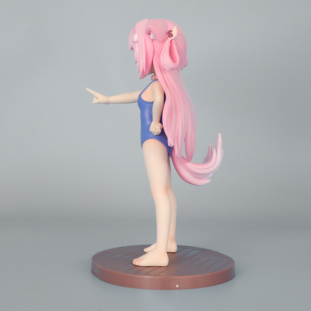 Starluo Pavilion Dream Sakura Dress-up Time Figur Katzenmädchen im Badeanzug Loli Statue für Anime-Fans Desktop-Deko Sammlerstück Feiertagsdekoration – Detail 7