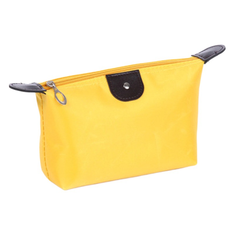 Fabricante de color caramelo dumpling bolsa de cosméticos dumpling bolsa de lingote bolsa de cosméticos dumpling bolsa