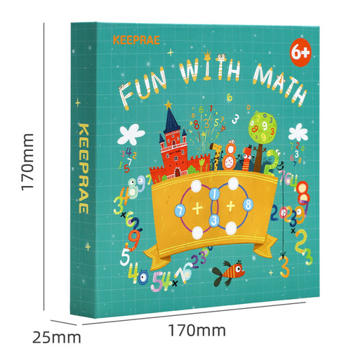 Number Array Game Magnetic Fun Enlightenment Early Education Mathematics Operation Cognition Parent-Child Interaction Logical Thinking Teaching Aids