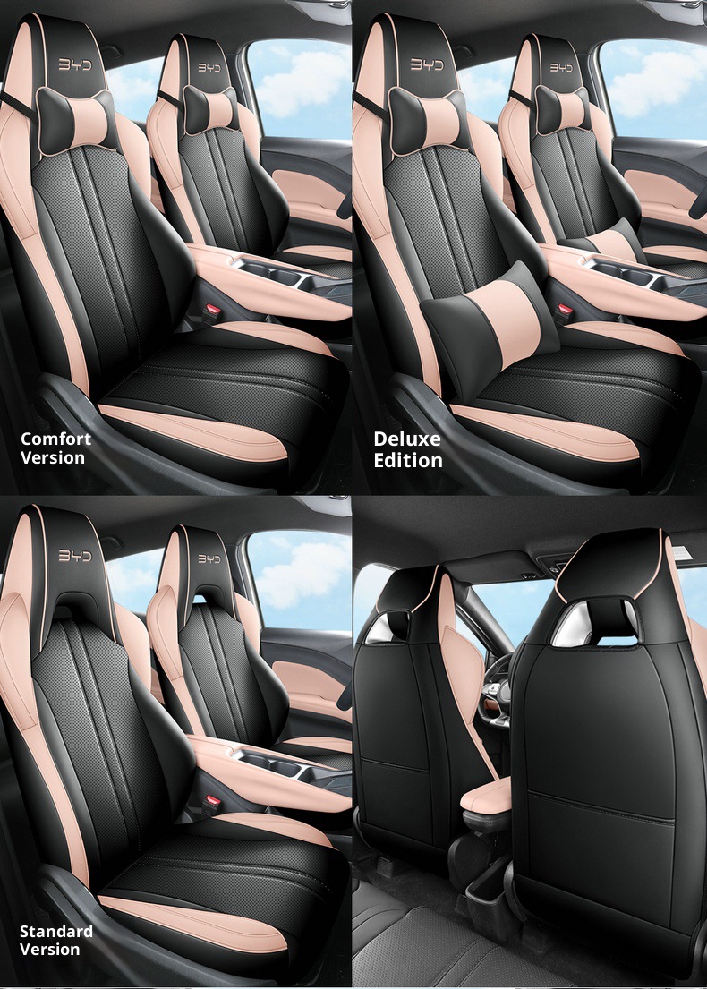 New Seagull Full Leather Car Seat Cushion for All Seasons, Left-Hand Drive Overseas Right-Hand Drive Seat Cover, Cross-Border Full-Cover Car Seat Cushion