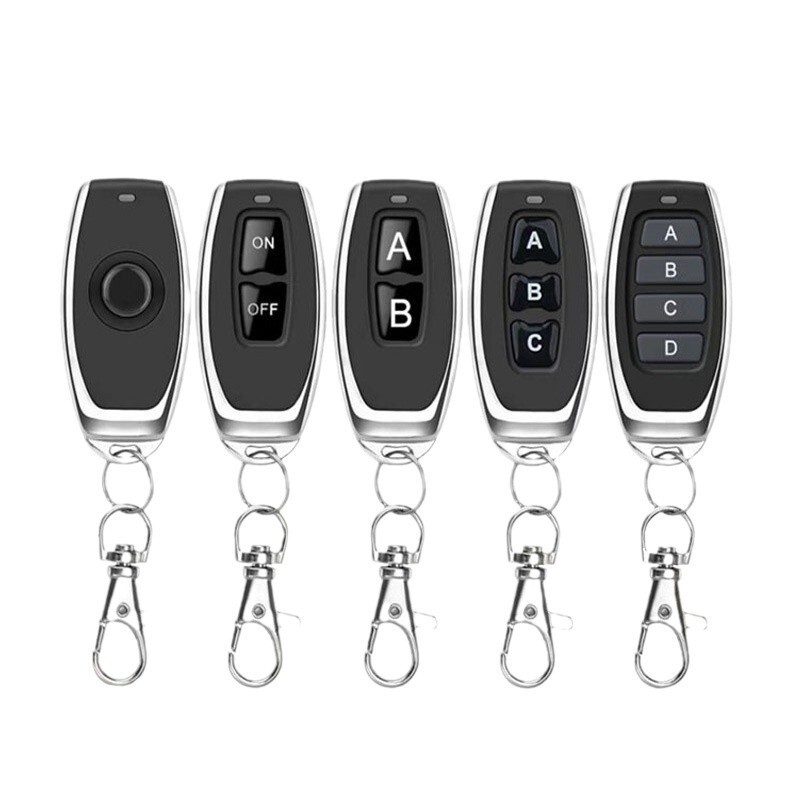 Metal Waterproof Pepper Remote Control Shell 433 Remote Control Curtain Door Wireless Car Remote Control Shell