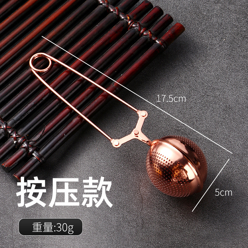 로즈 골드 티 클립