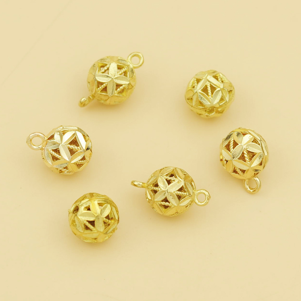 跨境极简高级diy手工 花线球个性配饰 小众轻奢气质饰品配件