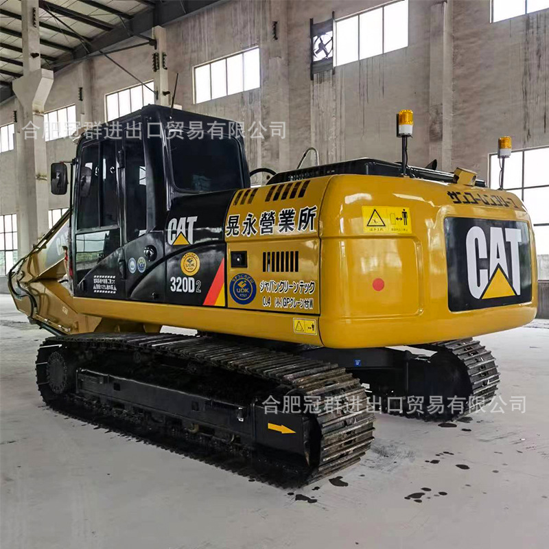 Excavadora de orugas de segunda mano Cat 320 original en buen estado para la venta.