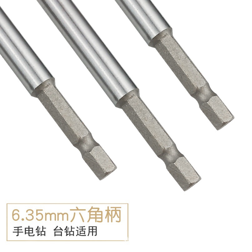 Carpintería taladro puerta cerradura agujero abridor giro taladro perforación escariado taladro traje girando cabeza palo taladro mango hexagonal alargado