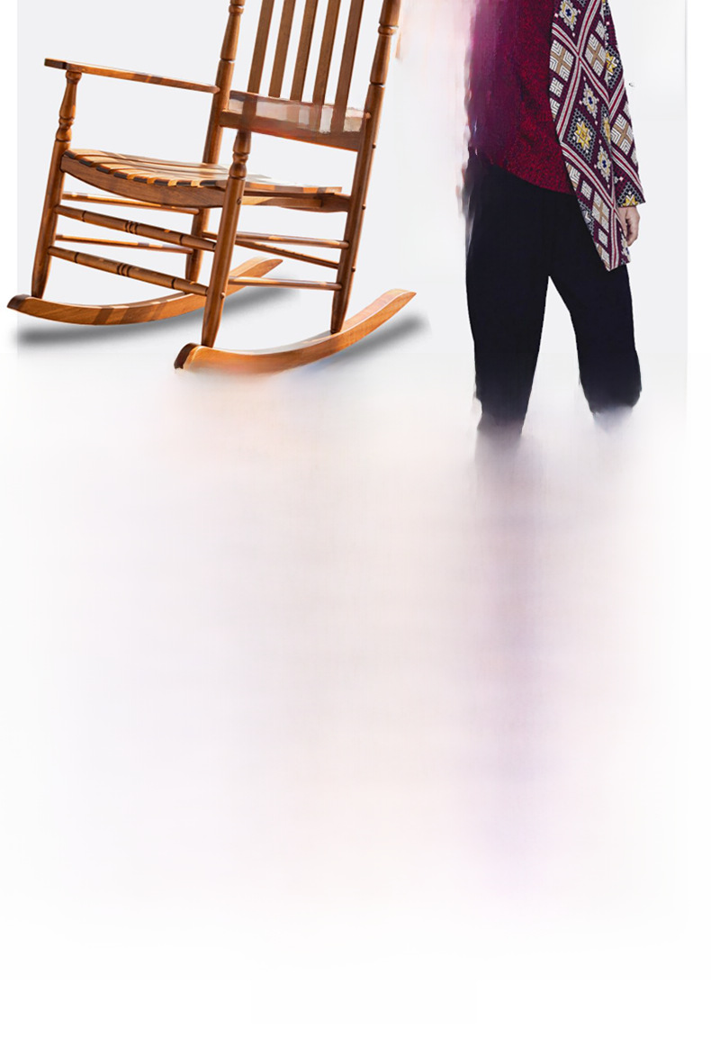 Outdoor Rocking Chair - Detail View