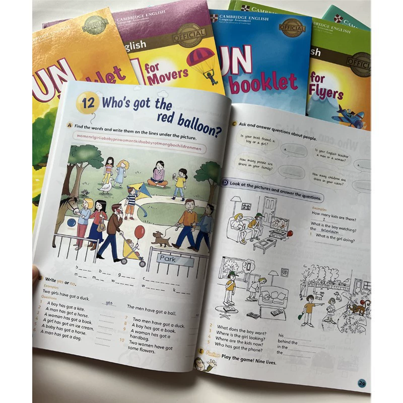Детский учебник по английскому языку Cambridge YLE: Fun for Starters Movers Flyer