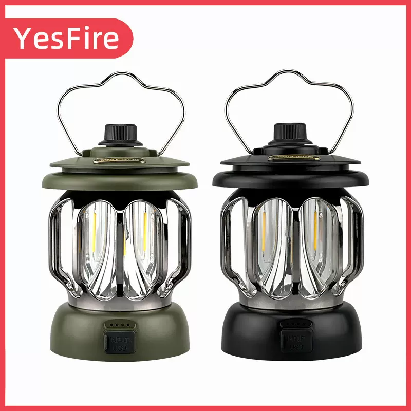 ✅户外露营灯超长续航氛围灯挂灯野营灯手提马灯照明充电帐篷装饰