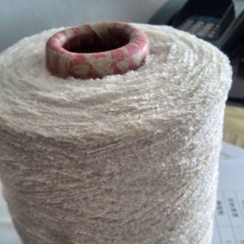 Jiangsu Manufacturers Wholesale 25% Polyester 75% Viscose 6S Chenille Yarn Blended Ring-Spun Fancy Yarn
