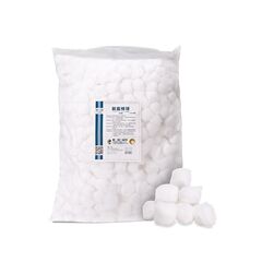 医療用綿球500g華士康脱脂綿球綿球ペット衛生綿球抜火缶綿球消毒綿球