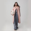 goods in stock the republic of korea winter New products Two-sided wool overcoat 2022 Easy Extension Fur Double-breasted coat