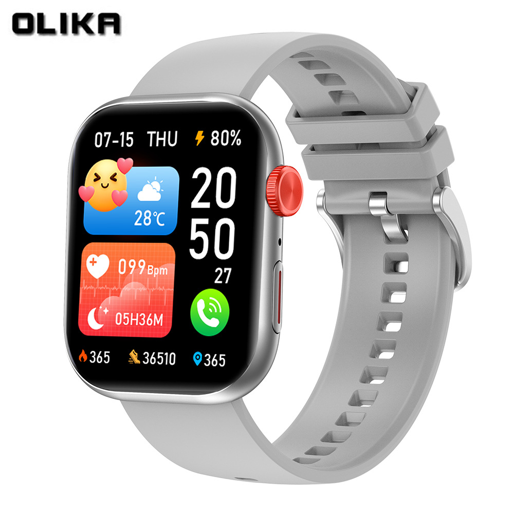 Cross-border smart watch with Japanese and traditional Chinese language support, Bluetooth calling, multi-functional health monitoring, sports couple's wristband