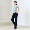 Green black trousers, with short sleeve