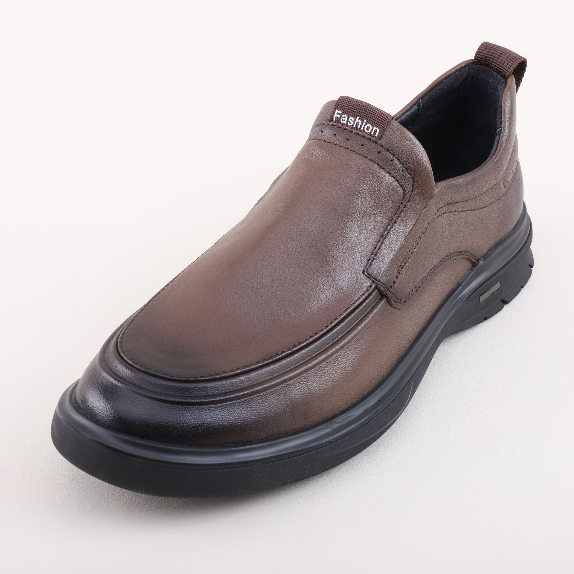 Autumn leather casual breathable shoes platform