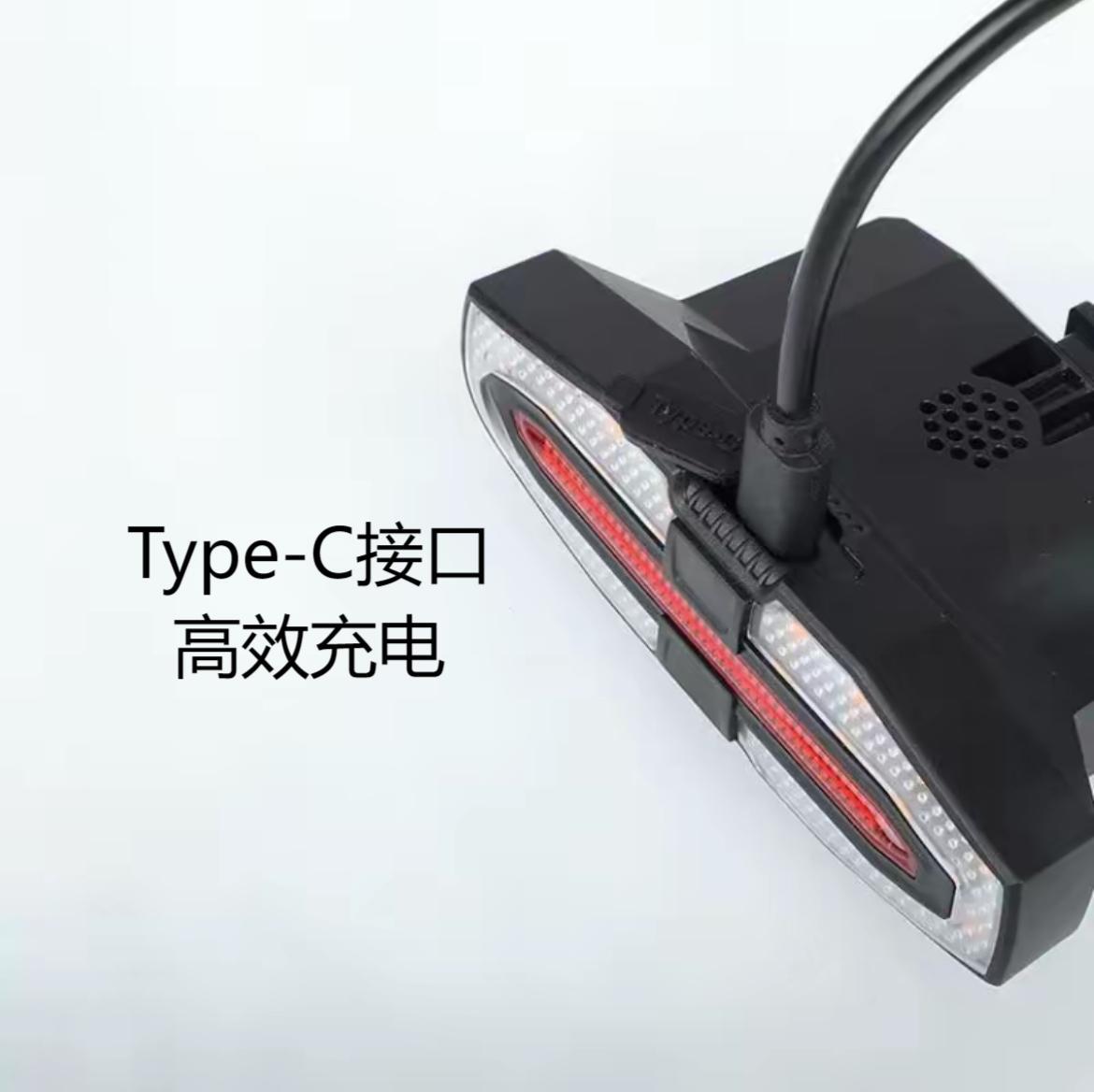 Luz trasera de dirección transfronteriza, luz trasera de bicicleta, luz de dirección nocturna, luz trasera de bicicleta de montaña, luz de advertencia, equipo de conducción