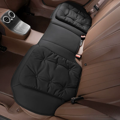 Seat cushion, seat cover | the Original Car - anti-fouling-leather-noble-black-one-for-three-seats-in-the-rear-row-anti-fouling-leather-seat-cushion
