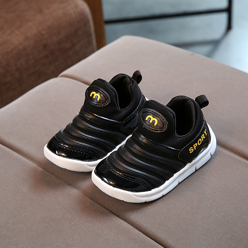 Primavera verano y otoño niños Caterpillar zapatos para niños bebé niña Niño Zapatos de una sola capa niños zapatilla de deporte transpirable de fondo suave al por mayor