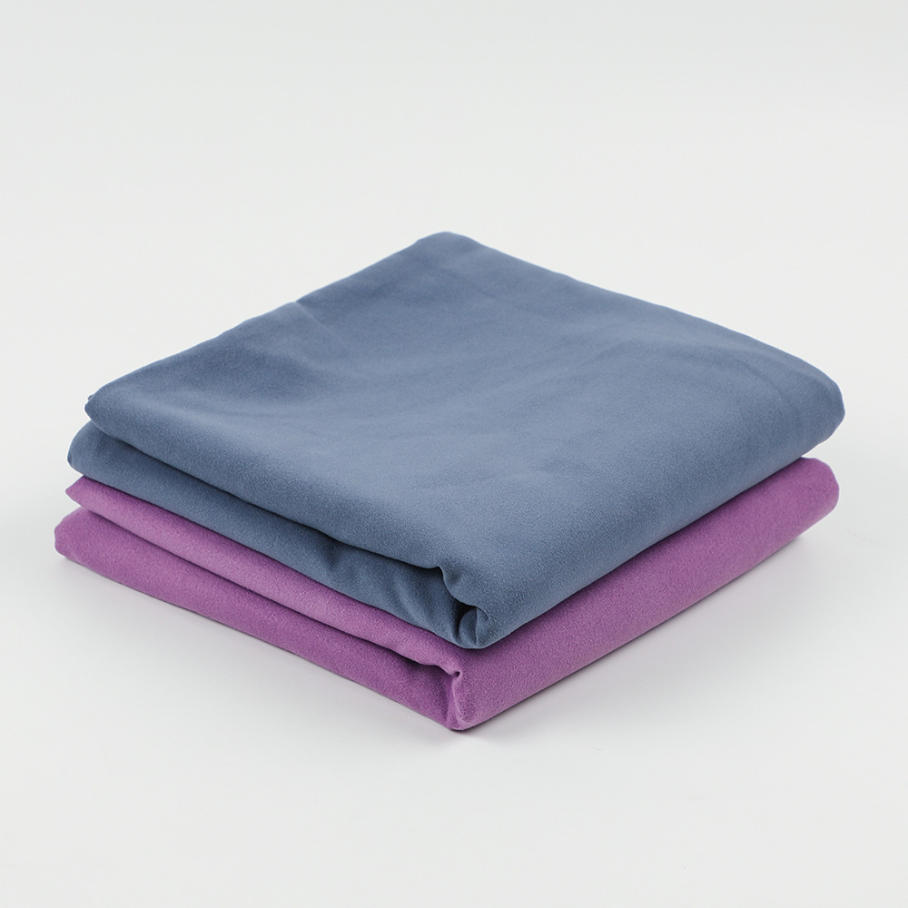 Suministro directo de fábrica, toalla de baño de terciopelo de doble cara de secado rápido, toalla de baño, toalla absorbente, toalla de playa portátil, toalla deportiva con borde de bloqueo