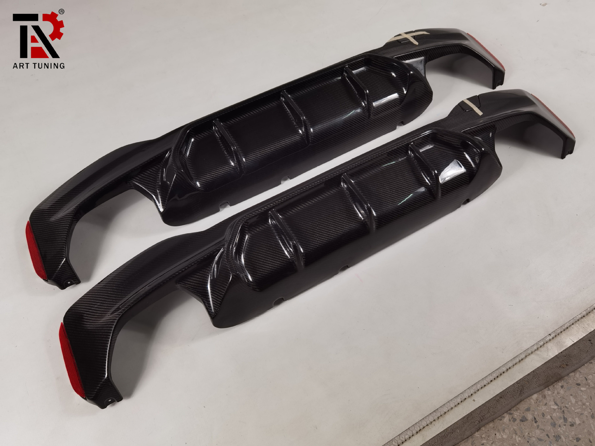Suitable for Bmw 5 Series G30 G38 Modified M5 Model Dry Carbon Fiber Rear Lip Rear Spoiler