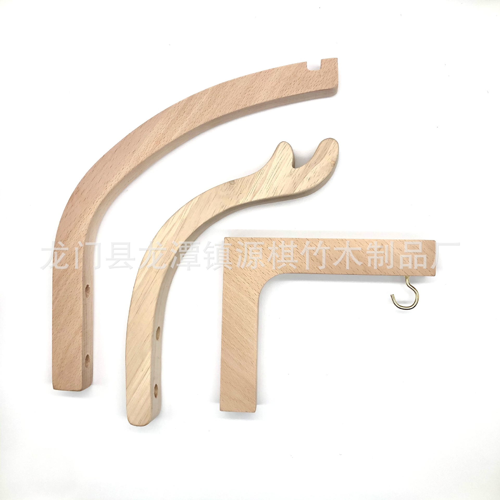 Gancho de madera maciza creativa abrigo de pared interior y sombrero gancho de madera gancho de pasillo gancho de almacenamiento simple suministro de gancho de abrigo