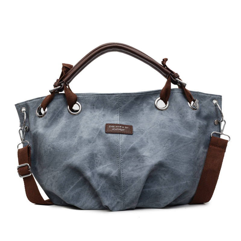 Bolso tote retro estilo Hong Kong 2025 verano nuevo estilo bolso de hombro de color de contraste de moda bolso de mensajero de gran capacidad mujer