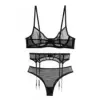 Black set, 3 pieces