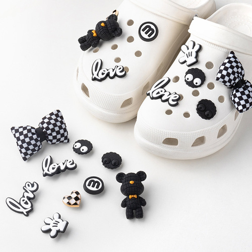 Loss of Saturn Cave Shoes Accessories Removable Shoe Accessories Cross Slippers Decorative Shoe Clips High-end DIY Shoe Flowers