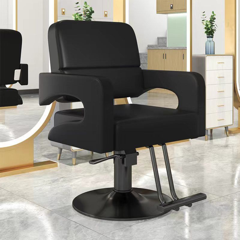 Barbería red salón especial silla de corte de pelo silla de corte de pelo red salón de peluquería silla de elevación