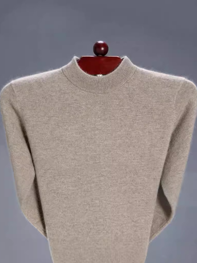 Men's winter knitted sweater