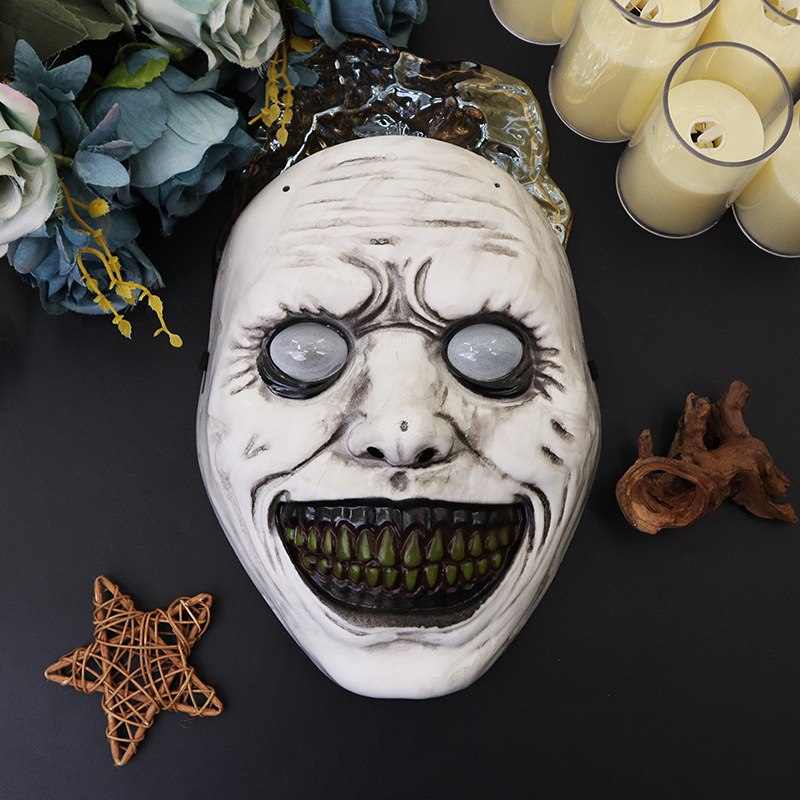 Máscaras de Halloween sonrientes extrañas máscaras de carnaval máscaras de cosplay máscaras de celebridad en línea máscaras similares