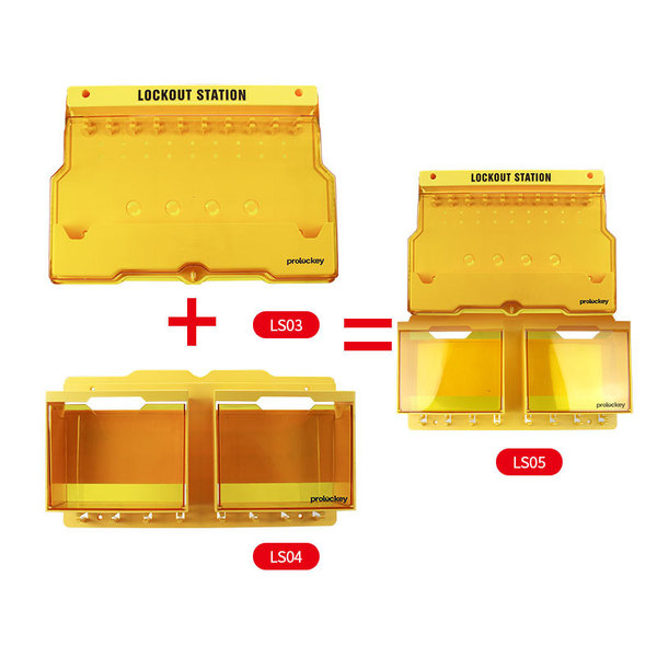 Industrial security yellow belt lid hanging lock plate portable…