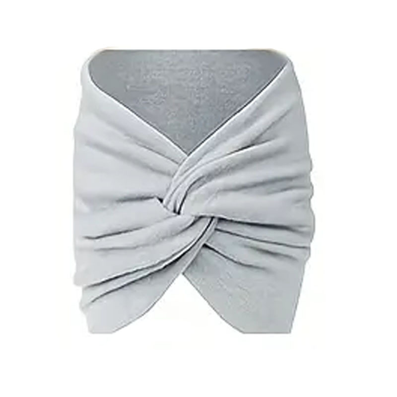 Bohemia Europa y América correa de cabello deportiva damas ancho yoga elástico correa de cabello correa de cabello deportiva toques de cabello